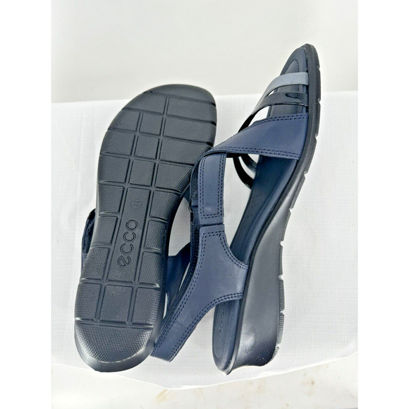 ECCO Women's Felicia Sandals Marine-Black EU 41, US 10-10.5 - Picture 12 of 13